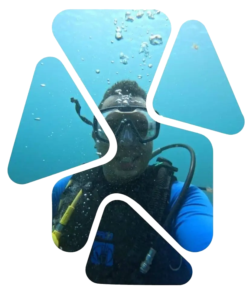 David Mejia - Dive Master en taganga