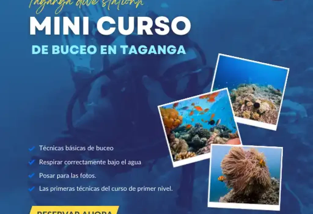 mini curso de buceo en taganga